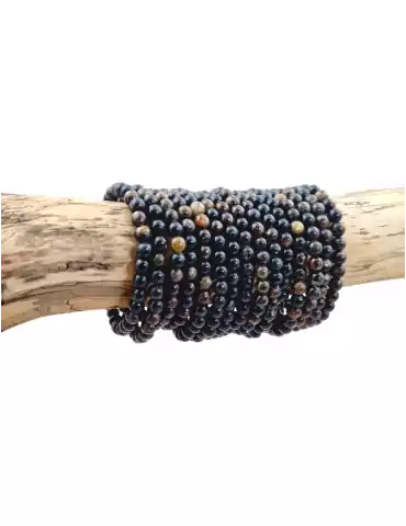 Biotite Bead Bracelet A