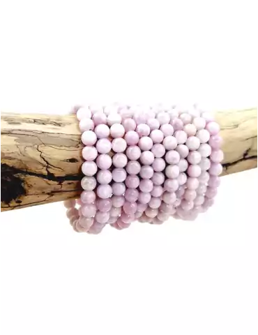 AA Kunzite Bead Bracelet