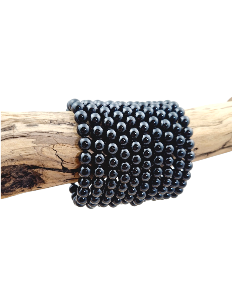 Pulseira de shungite contas A