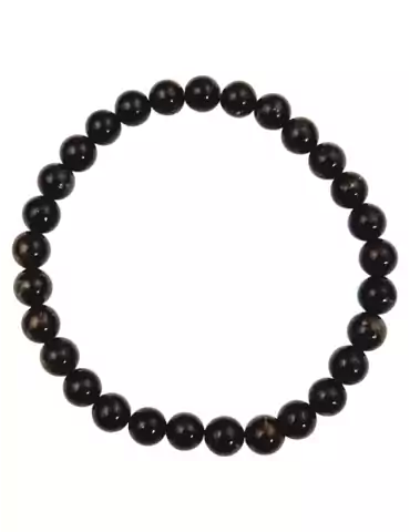 Astrophillite Bead Bracelet