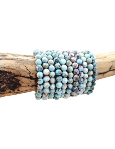 Larimar kralen armband AB