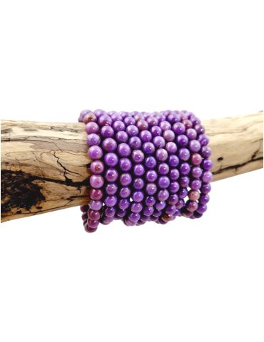 Phosphosiderite bracelet beads A