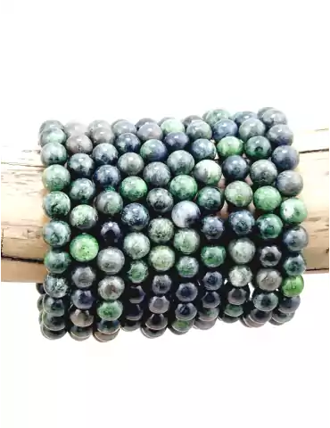 AB bead diopside bracelet