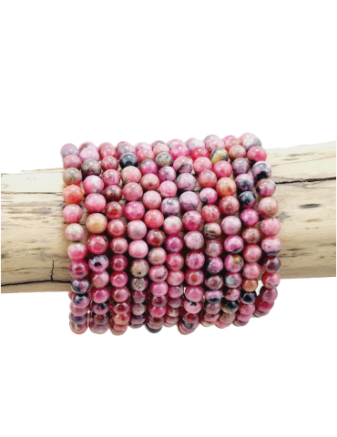 AA Rhodonite Beads Bracelet USA