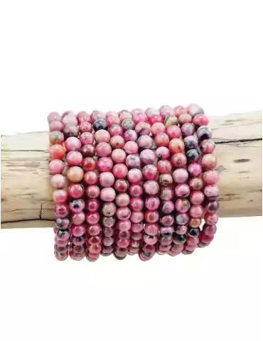 AA Rhodonite bead bracelet USA