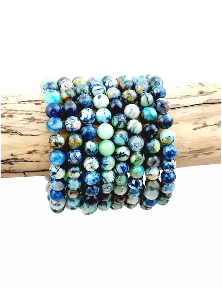 Azure Azurite Beads Bracelet A