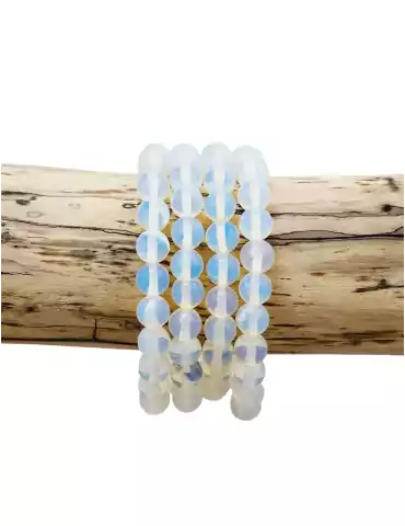 Bracelet opaline perles A