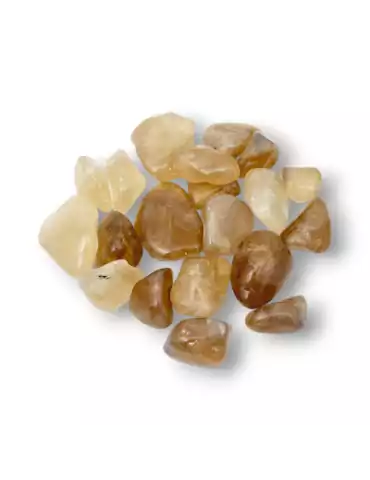 natural citrine tumbled stones A