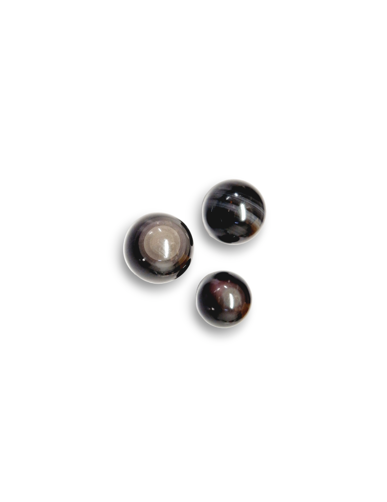 obsidiana olho celestial esferas XS AA