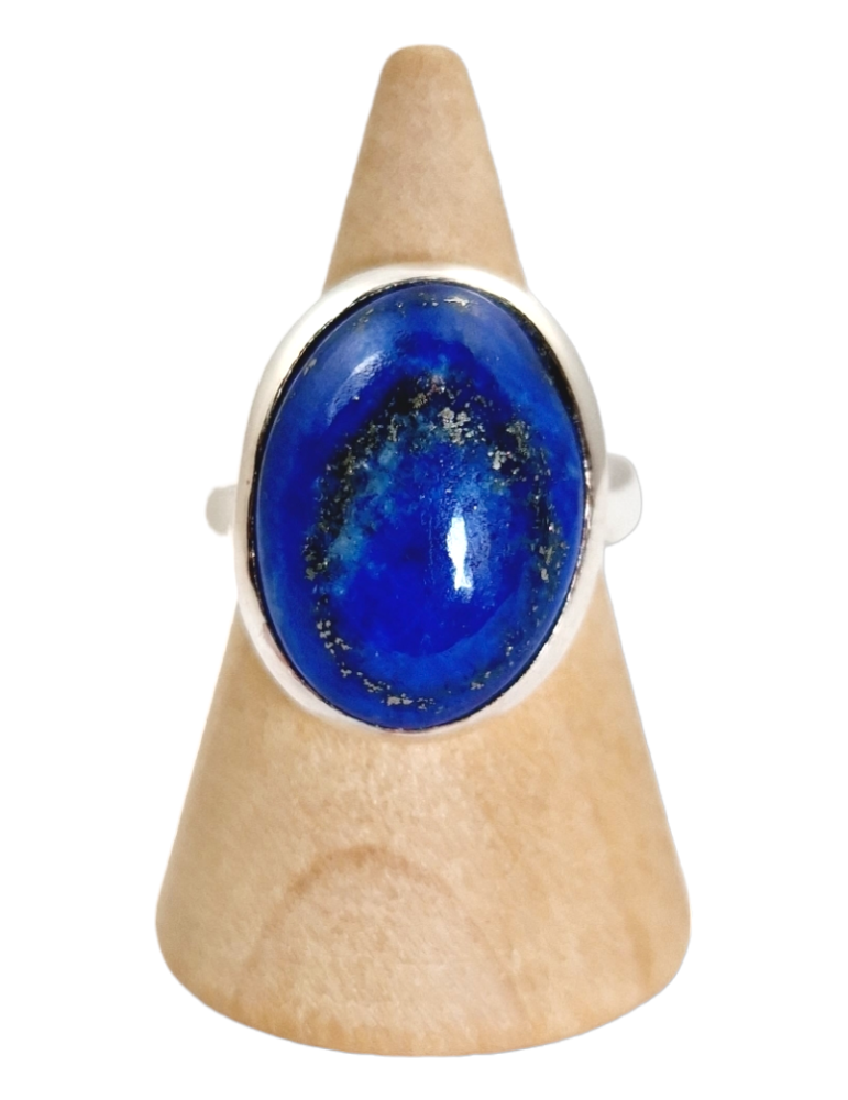 925 Silver AA Lapis Lazuli Ring