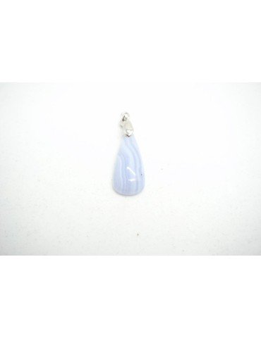 Hanger Chalcedoon (Blue Lace Agaat)