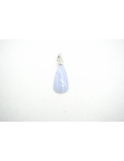 Hanger Chalcedoon (Blue Lace Agaat)