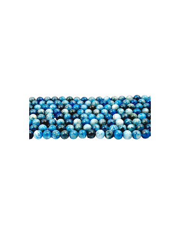 Fil Apatite bleue perles A