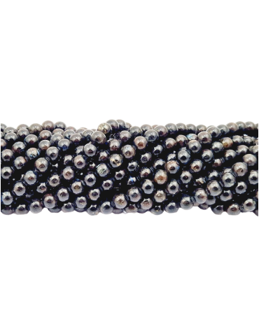 Astrophillite thread AA beads