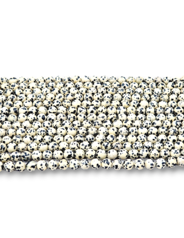 Yarn Dalmatian beads A