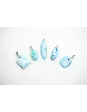 Larimar Pendant A