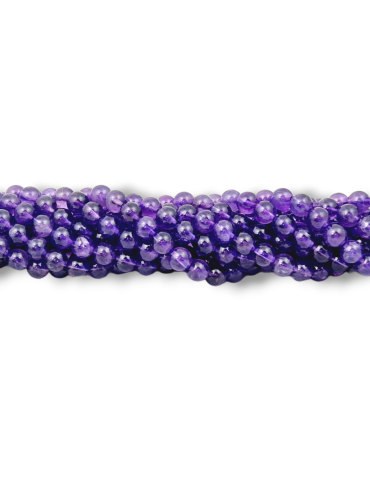 Uruguay Amethyst AA Beads Thread