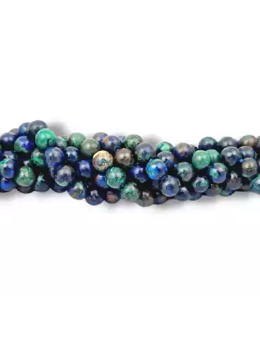 AA Azurite Malachite Bead Wire