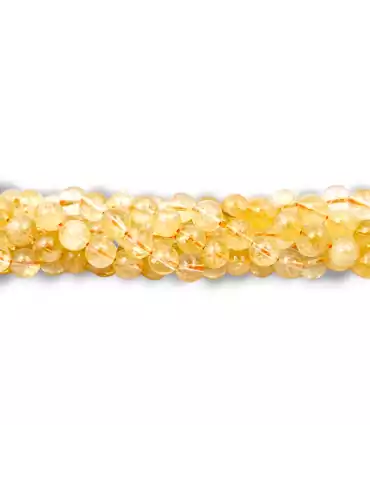 Filo di perle Citrine AA