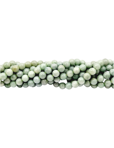 Fil jade Chine clair perles AA