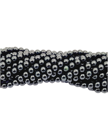 Perline di filo di giada nero