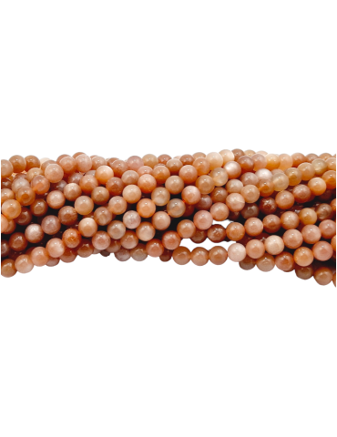 Pink moon stone beads A