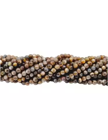 Black sunstone bead thread AA