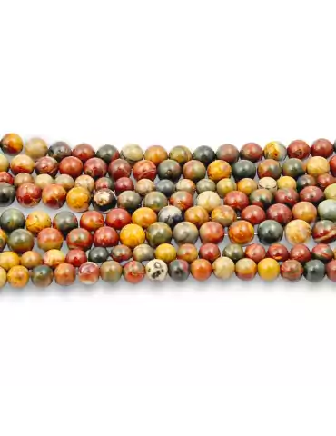 Picasso Jasper Thread Beads A