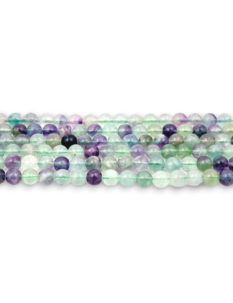 Filo di fluorite mix colori perle A