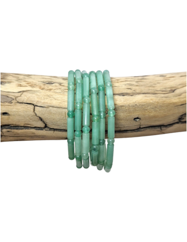 AA Tube Beads Aventurine Bracelet