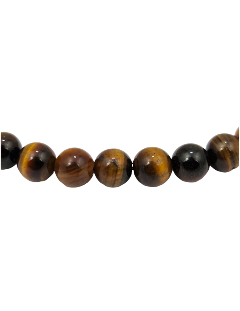 Tiger Eye Beads AA Necklace