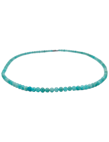 Amazonit-Halskette AA-Perlen