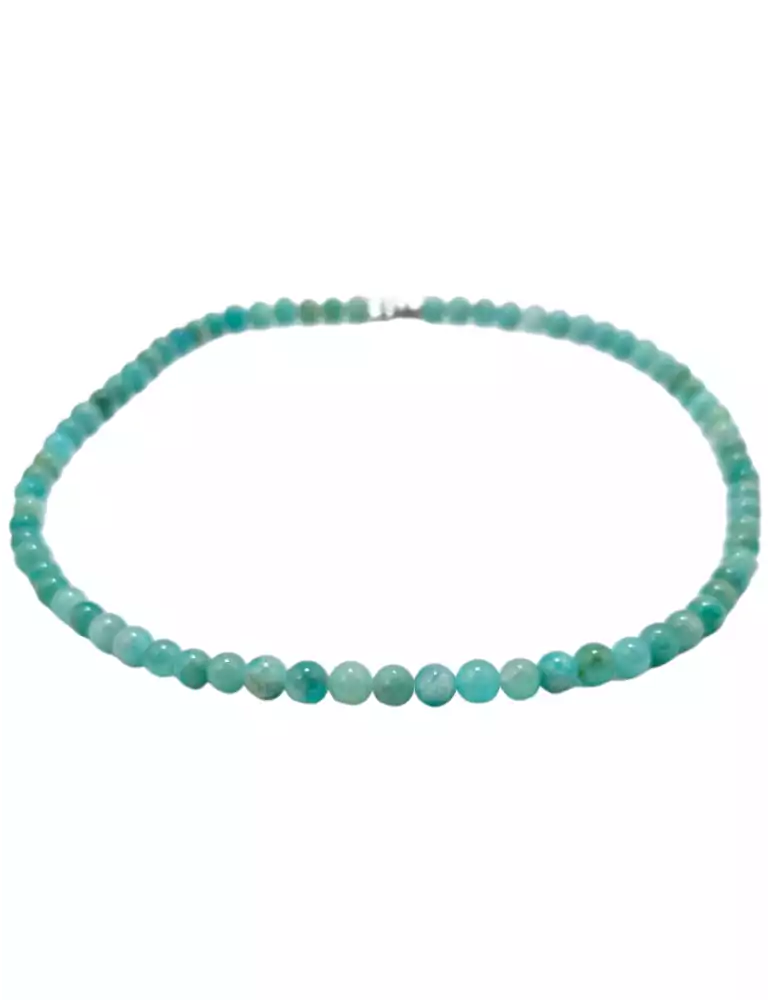 Collana di perle Amazonite AA