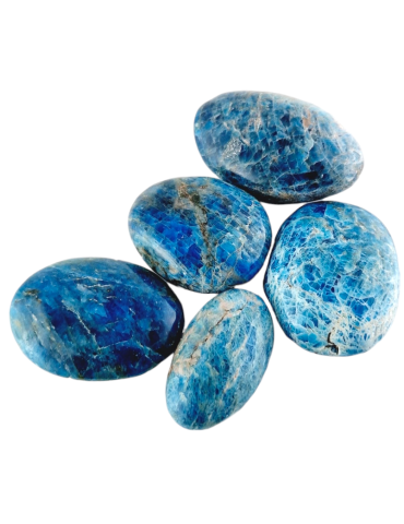 Blue Apatite Pebbles