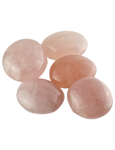 Bezerros de rosa de quartzo
