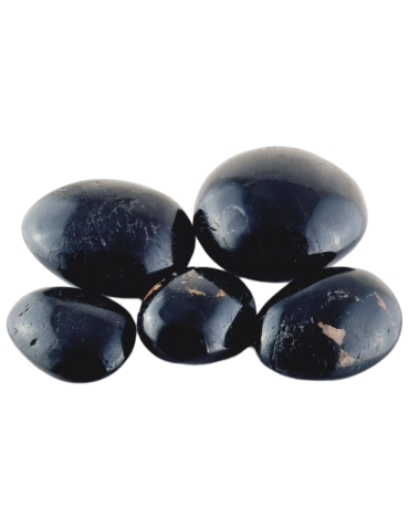 Black Tourmaline Pebbles A