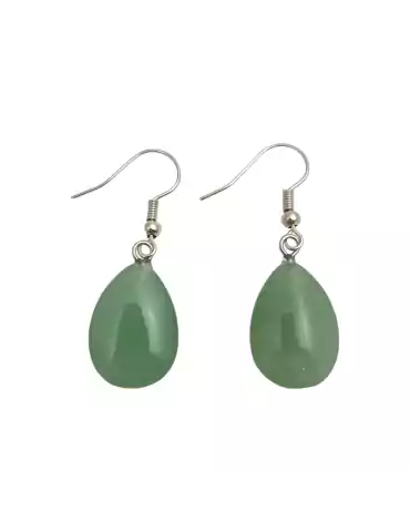 Boucles d'oreilles goutte Aventurine