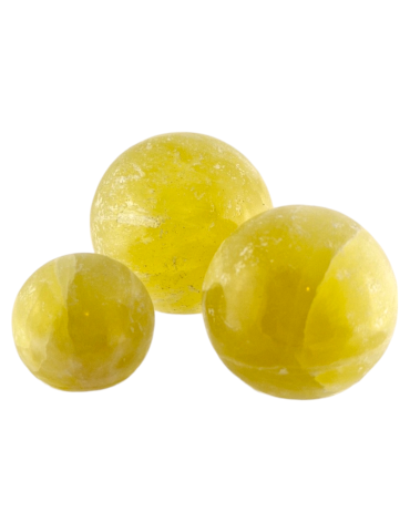 Yellow Calcite Sphere A