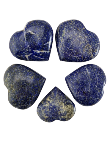 Coração 3 - 4 cm Lapis Lazuli A
