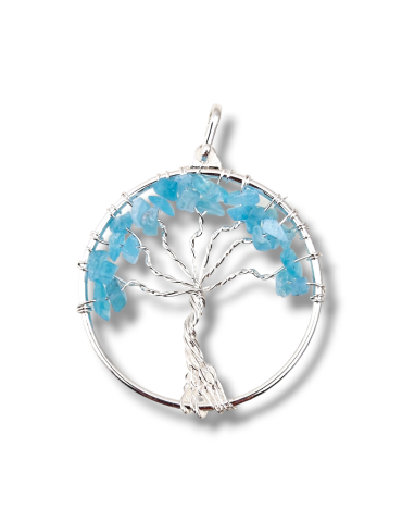 Pendentif tressé arbre de vie