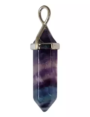 Fluorite Point A Pendant