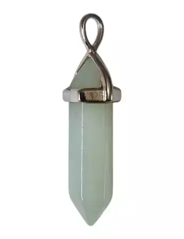 AB Amazonite Point Pendant