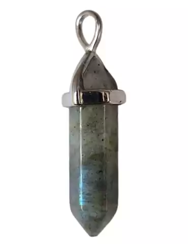 Labradorite Point Pendant A