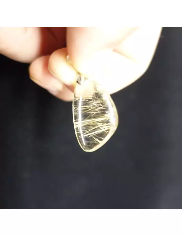 wholesale rutilated quartz pendant