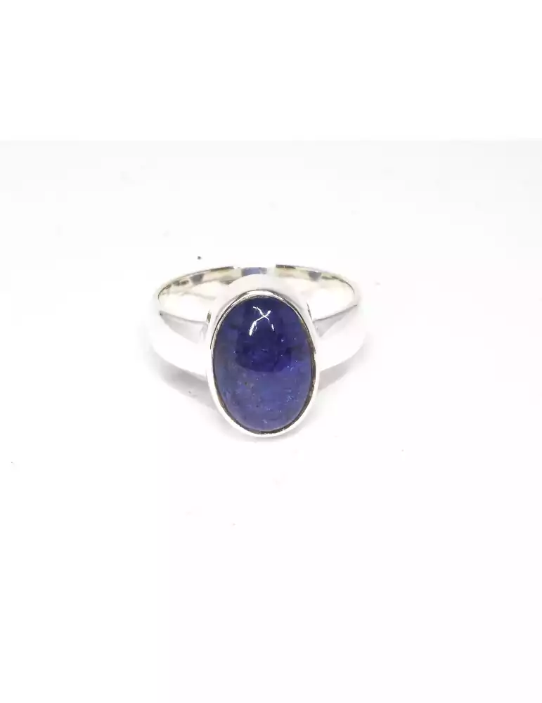 Bague Tanzanite serti en argent 925