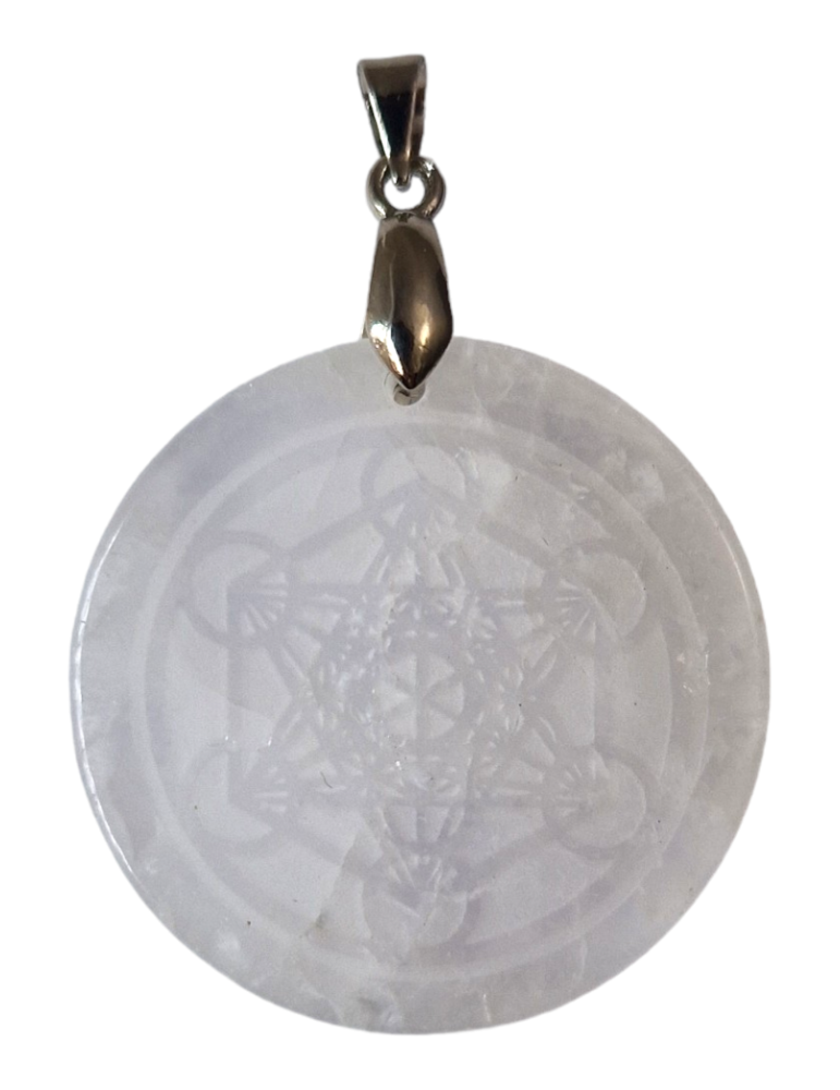 Pingente Metatron Cristal de Quartzo A