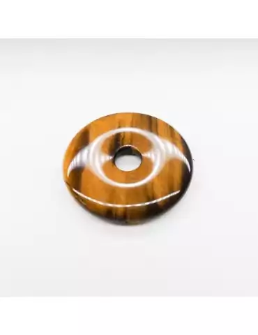 Pendentif Donuts oeil de tigre