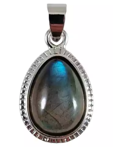 Labradorite drop pendant