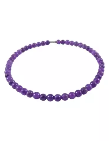 AA Amethyst Bead Necklace