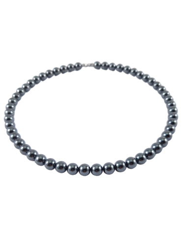 Hematite AA Beads Necklace